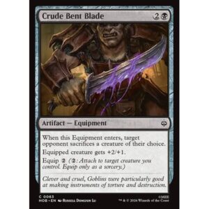 The Hobbit - 63 - Crude Bent Blade - Common - B - Non-foil (Front)