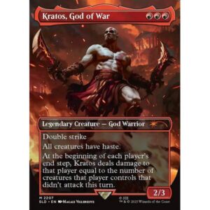 Secret Lair Drop - 2207 - Kratos, God of War - Mythic - R - Non-foil (Front)
