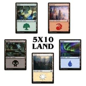 Magic Kort Bulk - Basic Land Pack 5 x 10
