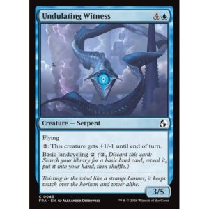 Reality Fracture - 45 - Undulating Witness - Common - U - Non-foil (Front)