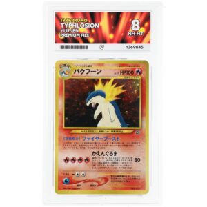 ACE 8 Near Mint - 1999 Pokemon Japanese Promo Typhlosion Premium File #157
