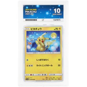 ACE 10 Gem Mint - 2019 Pokemon Japanese GG End Pikachu #009