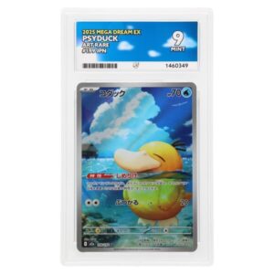 ACE 9 Mint - 2025 Pokemon Japanese MEGA Dream ex Psyduck Art Rare #199/193