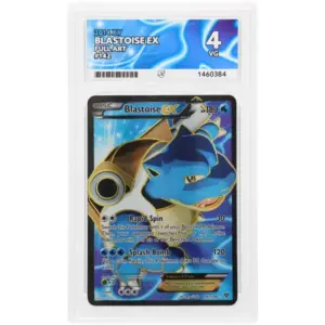 ACE 4 Very Good - 2014 Pokemon XY Blastoise EX Full Art #142