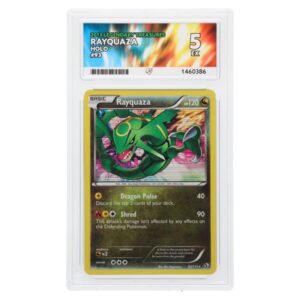 ACE 5 Excellent - 2013 Pokemon Legendary Treasures Rayquaza Holo #93