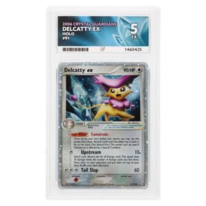 ACE 5 Excellent - 2006 Pokemon Crystal Guardians Delcatty ex Holo #91