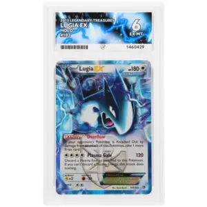 ACE 6 Excellent-Mint - 2013 Pokemon Legendary Treasures Lugia EX Holo #102