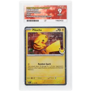 ACE 9 Mint - 2026 Pokemon Temporal Forces Pikachu Cosmos Holo #051