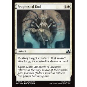 Reality Fracture - 17 - Prophesied End - Uncommon - W - Non-foil (Front)