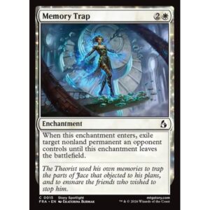 Reality Fracture - 15 - Memory Trap - Common - W - Non-foil (Front)