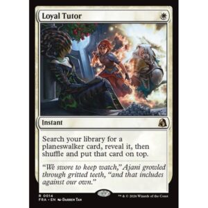 Reality Fracture - 14 - Loyal Tutor - Rare - W - Non-foil (Front)