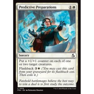 Reality Fracture - 16 - Predictive Preparations - Common - W - Non-foil (Front)