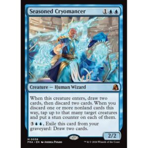 Reality Fracture - 38 - Seasoned Cryomancer - Mythic - U - Non-foil (Front)