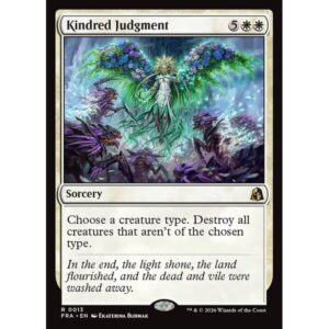 Reality Fracture - 13 - Kindred Judgment - Rare - W - Non-foil (Front)