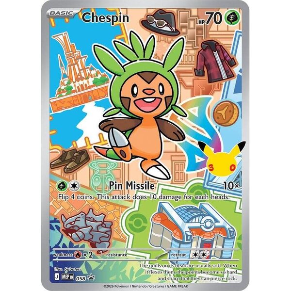 Mega Evolution Promo - 058 - Chespin - 058