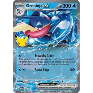 Mega Evolution Promo - 099 - Greninja ex - 099 (30th Celebration)