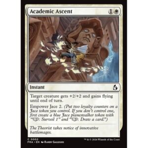 Reality Fracture - 2 - Academic Ascent - Common - W - Non-foil (Front)