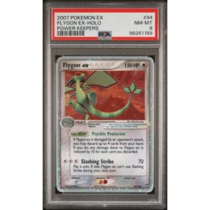 PSA 8 Near Mint - 2007 Pokemon Power Keepers Flygon ex Holo #94