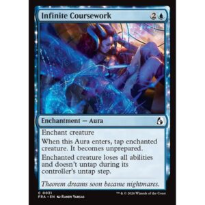 Reality Fracture - 31 - Infinite Coursework - Common - U - Non-foil (Front)