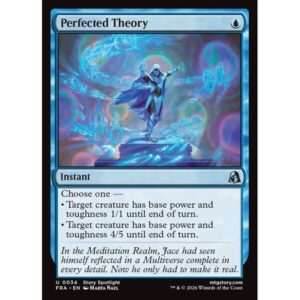 Reality Fracture - 34 - Perfected Theory - Uncommon - U - Non-foil (Front)
