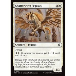Reality Fracture - 21 - Shatterwing Pegasus - Common - W - Non-foil (Front)