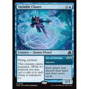 Reality Fracture - 47 - Variable Chaser // Arc of Fortune - Rare - U - Non-foil (Front)