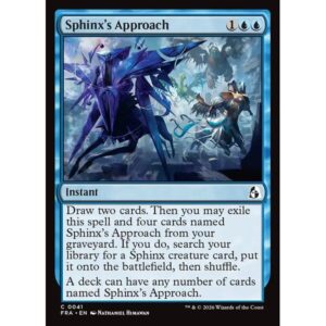 Reality Fracture - 41 - Sphinx's Approach - Common - U - Non-foil (Front)