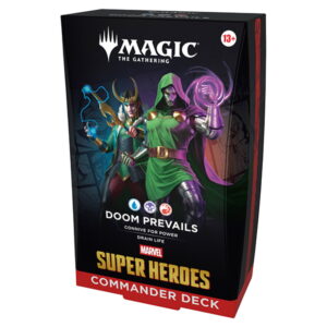 Magic Marvel Super Heroes Commander Deck - Doom Prevails (angle)