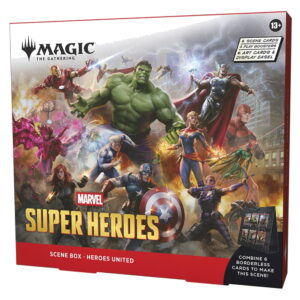 Magic: The Gathering Marvel Super Heroes Scene Box - Heroes United