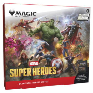 Magic: The Gathering Marvel Super Heroes Scene Box - Heroes United