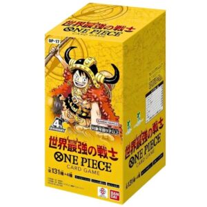 One Piece OP-17 The World's Strongest Warriors Booster Box (Japansk)