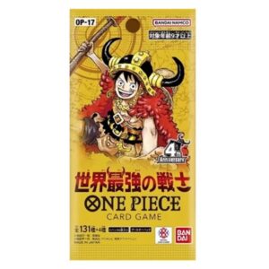 One Piece OP-17 The World's Strongest Warriors Booster Pack (Japansk)