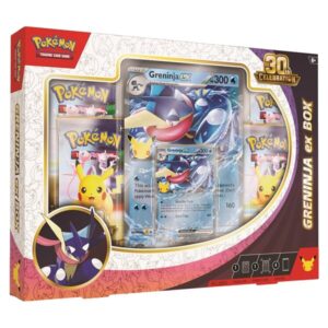 [Rip & Ship Exclusive] Pokemon 30th Anniversary Greninja ex Box