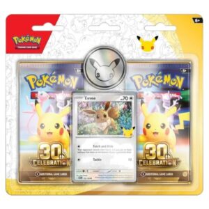 Pokemon 30th Celebration 2-Pack Blister Eevee