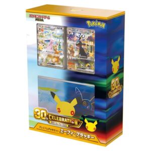 Pokemon 30th Celebration Premium Deck Set Espeon & Umbreon (Japansk)