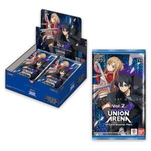Union Arena Sword Art Online Vol. 2 Booster Pack og display