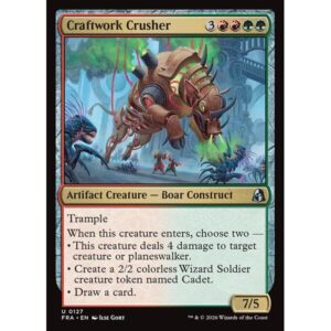 Reality Fracture - 127 - Craftwork Crusher - Uncommon - RG - Non-foil (Front)