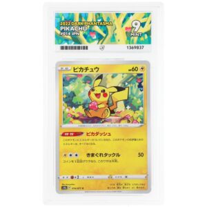 ACE 9 Mint - 2022 Pokemon Dark Phantasma Pikachu #014 JP