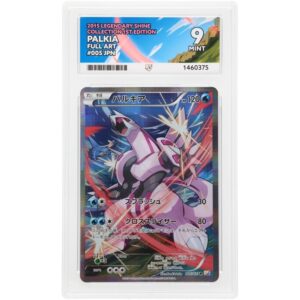ACE 9 Mint - 2015 Pokemon Legendary Shine Collection 1st Edition Palkia Full Art #005 JP