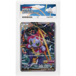 ACE 6 Excellent-Mint - 2015 Pokemon Promo Hoopa Movie Ticket #155/XY-P JP