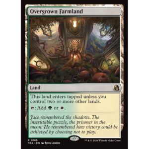 Reality Fracture - 185 - Overgrown Farmland - Rare - C - Non-foil (Front)