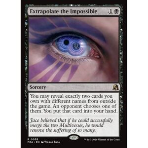 Reality Fracture - 55 - Extrapolate the Impossible - Rare - B - Non-foil (Front)