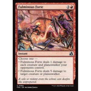 Reality Fracture - 84 - Fulminous Forte - Uncommon - R - Non-foil (Front)