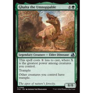 Reality Fracture - 260 - Ghalta the Unstoppable - Uncommon - G - Non-foil (Front)