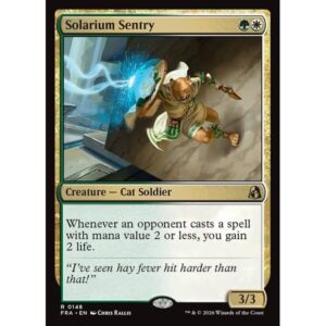 Reality Fracture - 148 - Solarium Sentry - Rare - WG - Non-foil (Front)