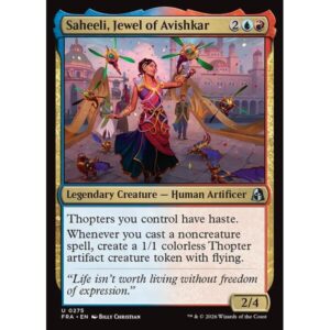 Reality Fracture - 275 - Saheeli, Jewel of Avishkar - Uncommon - UR - Non-foil (Front)