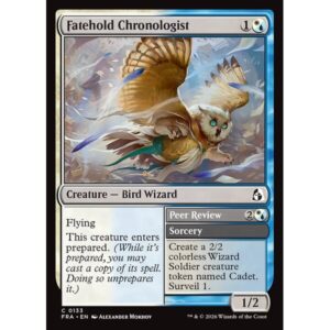 Reality Fracture - 133 - Fatehold Chronologist // Peer Review - Common - WU - Non-foil (Front)
