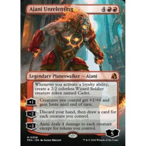 Reality Fracture - 308 - Ajani Unrelenting - Mythic - R - Non-foil (Front)