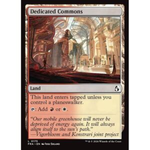 Reality Fracture - 175 - Dedicated Commons - Common - C - Non-foil (Front)