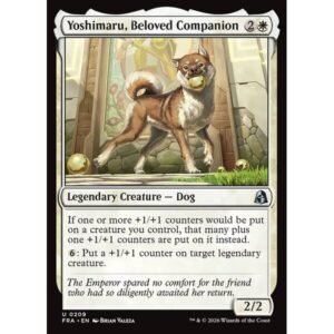 Reality Fracture - 209 - Yoshimaru, Beloved Companion - Uncommon - W - Non-foil (Front)